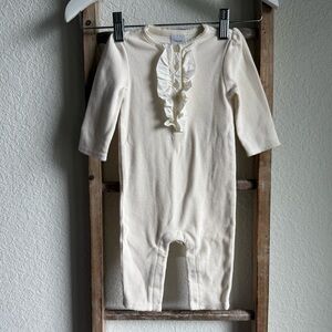 Baby GAP ivory one piece sz: 3-6mos